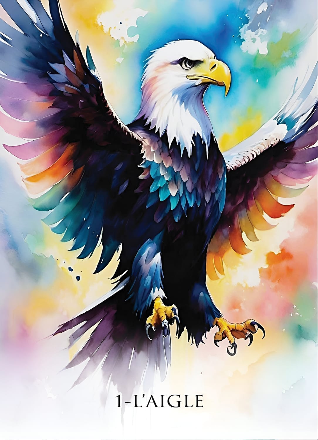 L'Oracle divinatoire de l'Éveil - d'Illyzziah - L'Aigle