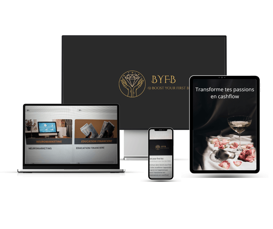 Formation Boost Your First Biz : Structure et développe ton business en ligne avec une méthode complète