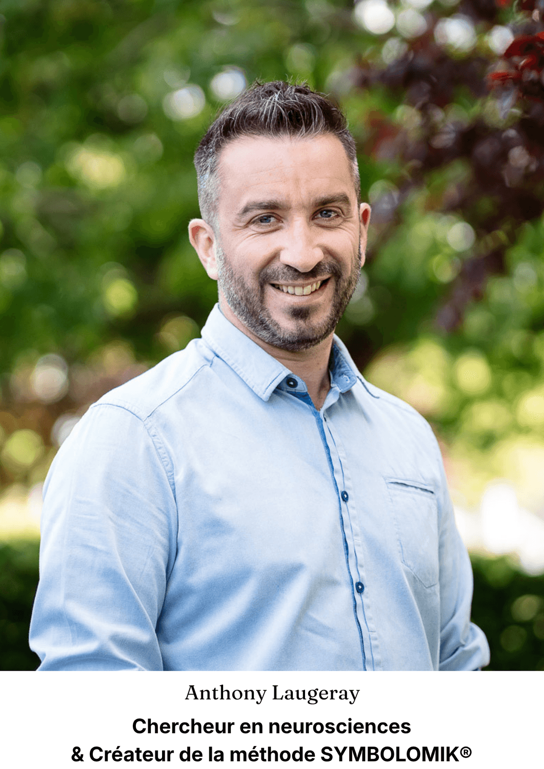 Anthony Laugeray, chercheur en neurosciences et créateur de la méthode SYMBOLOMIK®