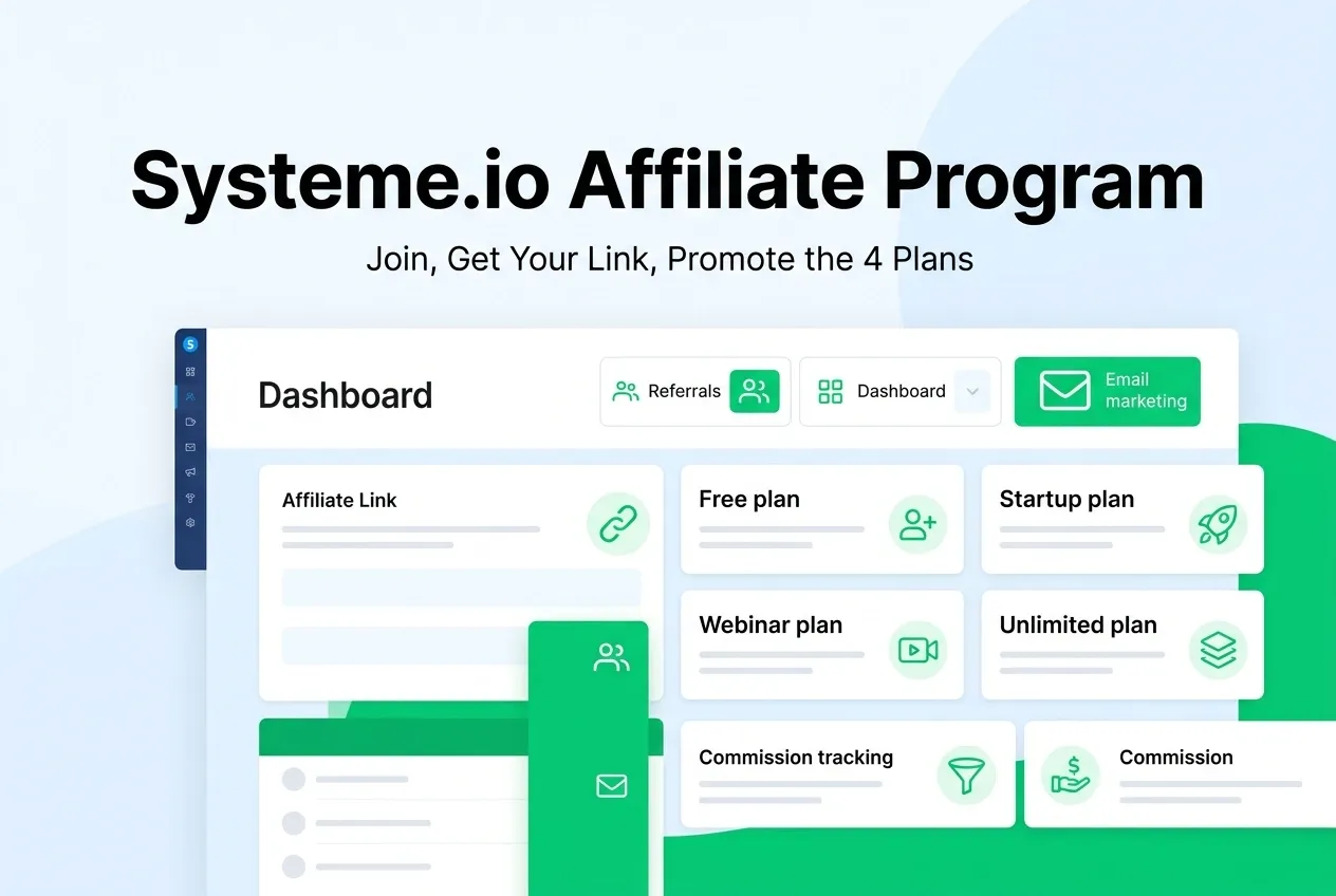 Systeme.io affiliate program guide for beginners