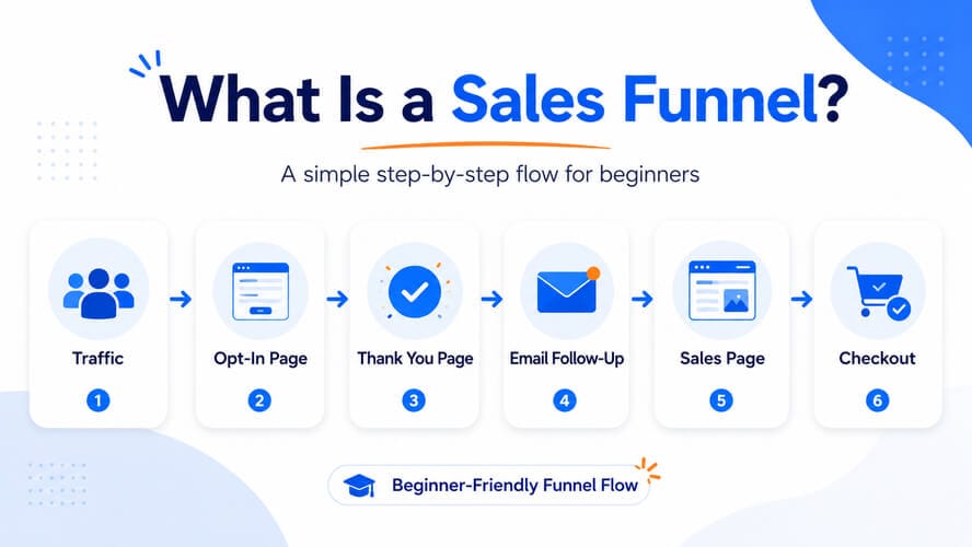 The 3 main sales funnel stages top middle and bottom of funnel