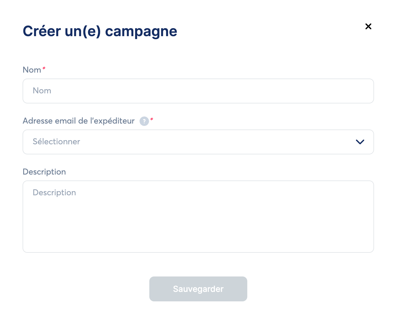 Campagnes d'emails Systemeio