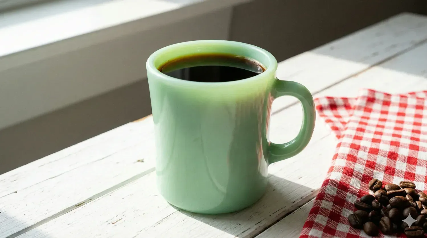  Retro Fire-King Jadeite Mugs