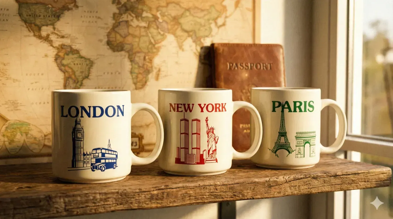 Vintage Starbucks City Mugs (90s & early 2000s)
