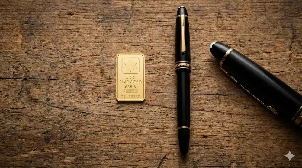 5. The Bridge: 2.5 Gram Gold Bar