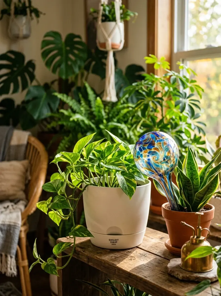  Smart Hydration Self-Watering Pots & Decorative Globes