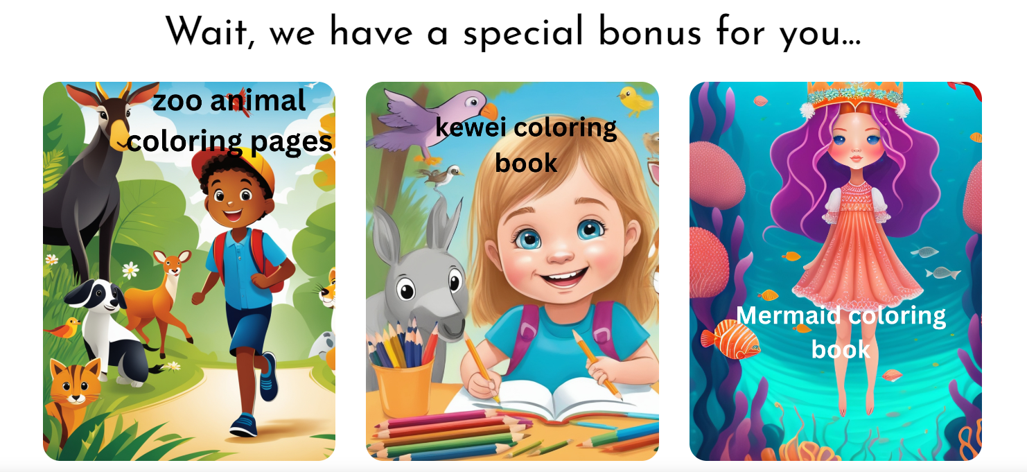Special bonus for you