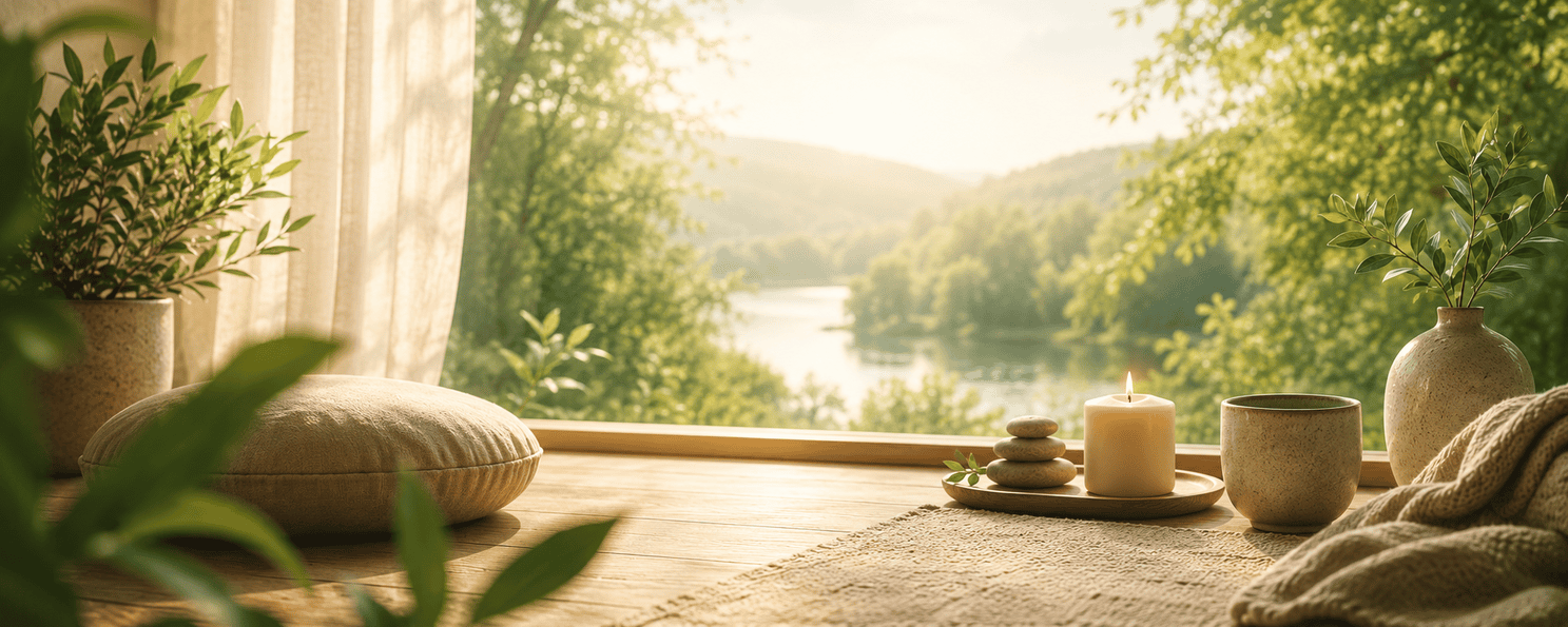Moment de relaxation et de respiration en sophrologie