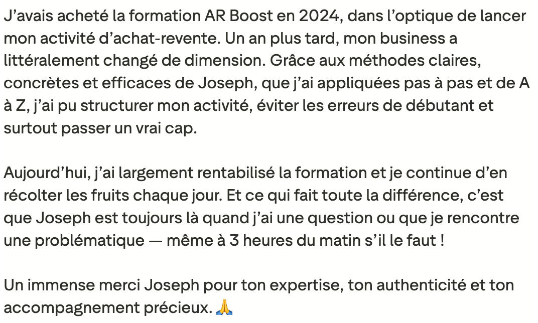 Résultats d'élève 4