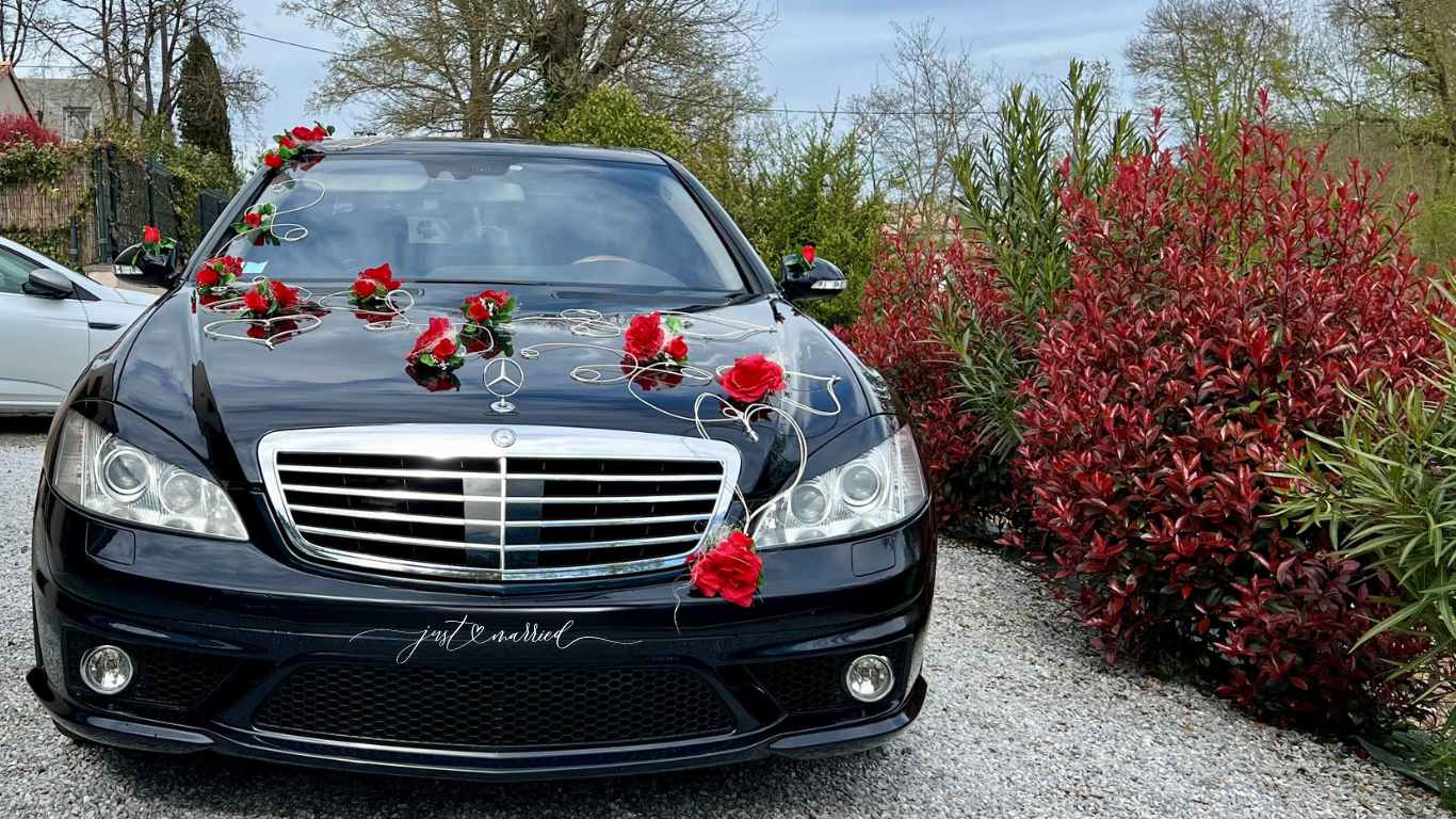 mercedes voiture mariage chauffeur