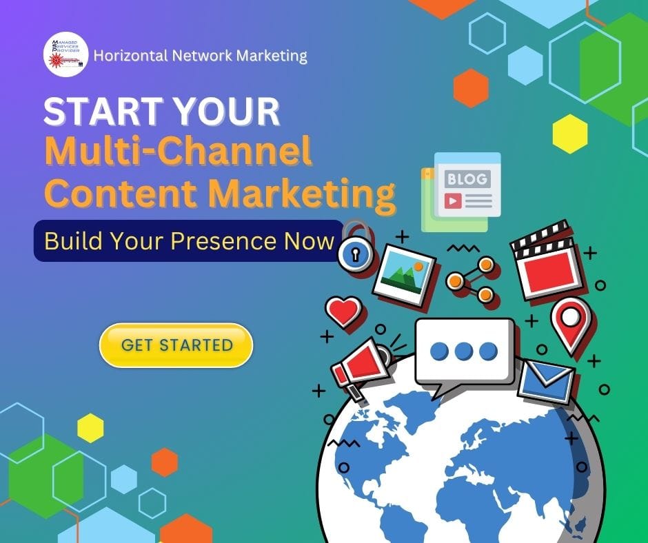 Horizontal Network in marketing is a multi-channel content ecosystem