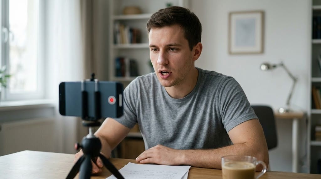 Entraînement pitch présentation en entretien