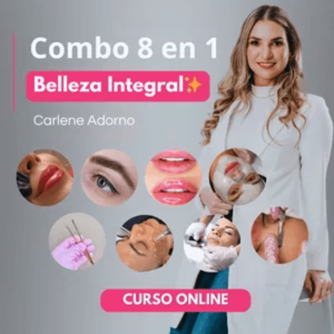 Curso 8 Técnicas en 1 – Combo Integral de Belleza