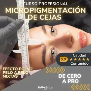 Curso Profesional Micropigmentación de Cejas