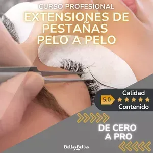 Curso de Extensiones de Pestañas Pelo a Pelo