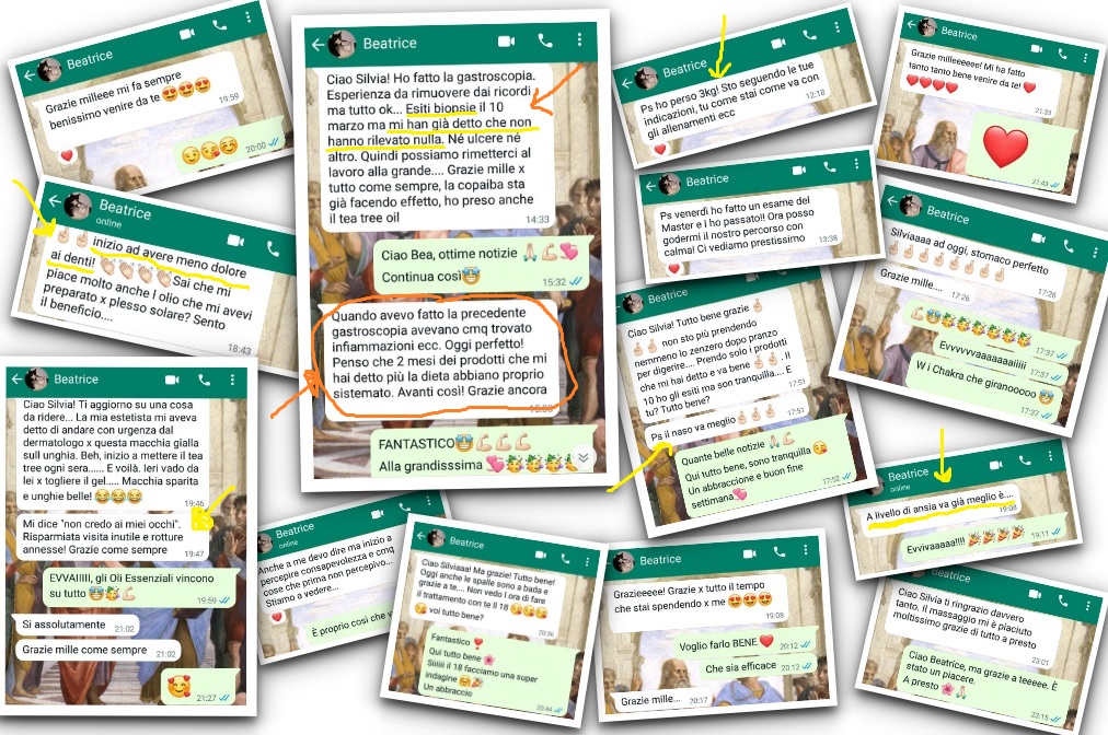 recensioni di clienti dello studio olistico