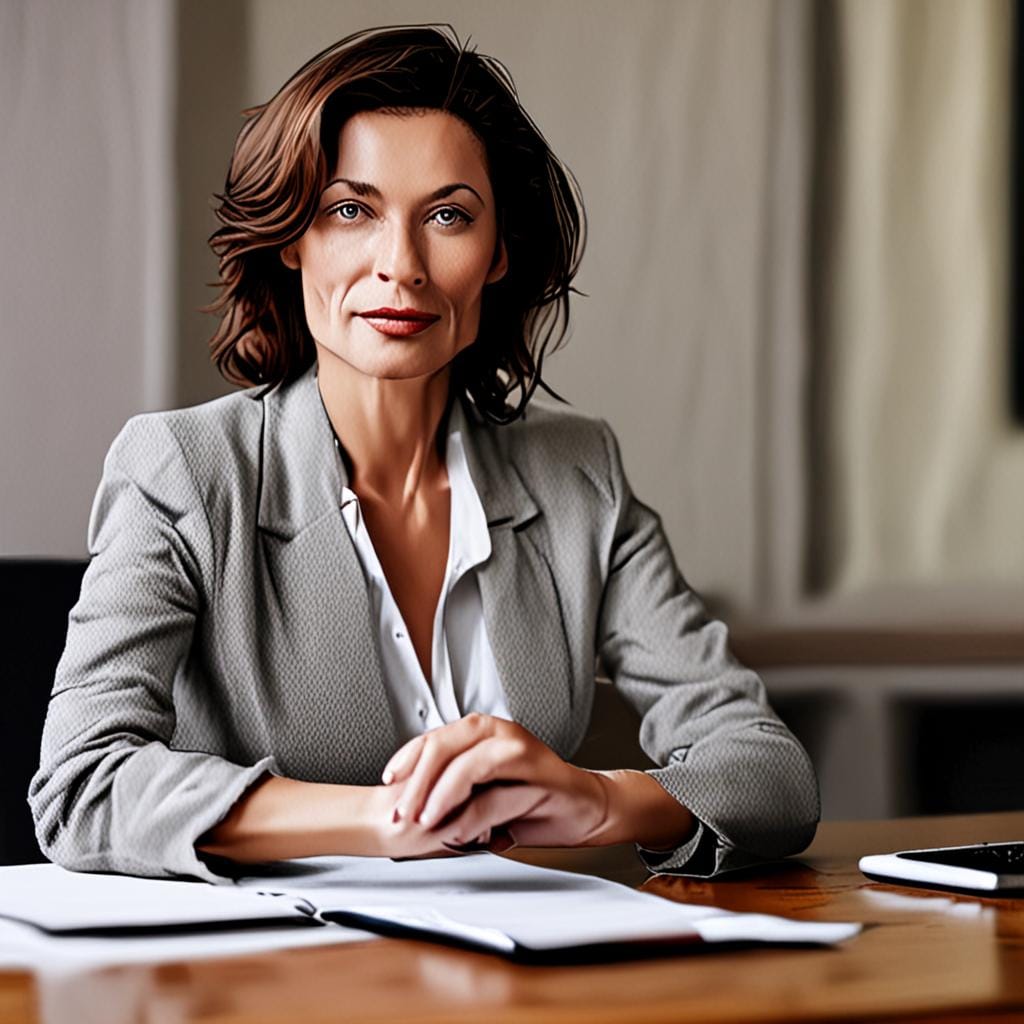 mature professional woman thoughtful lifestyle