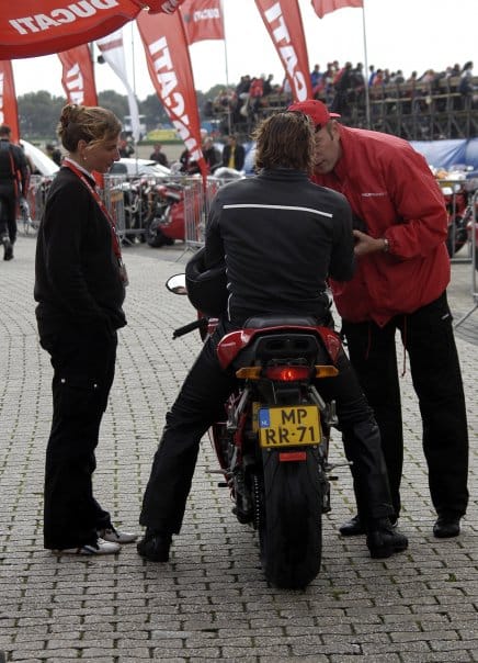 Simona D'Isanto in one of many previous jobs