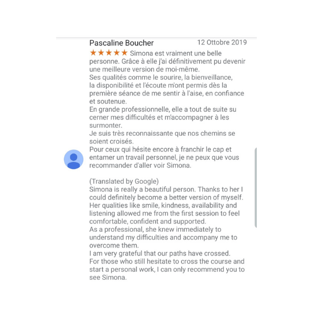 raccomandazione di un cliente