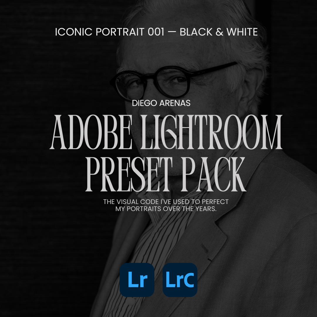 Iconic Portrait 001 Black and White cover