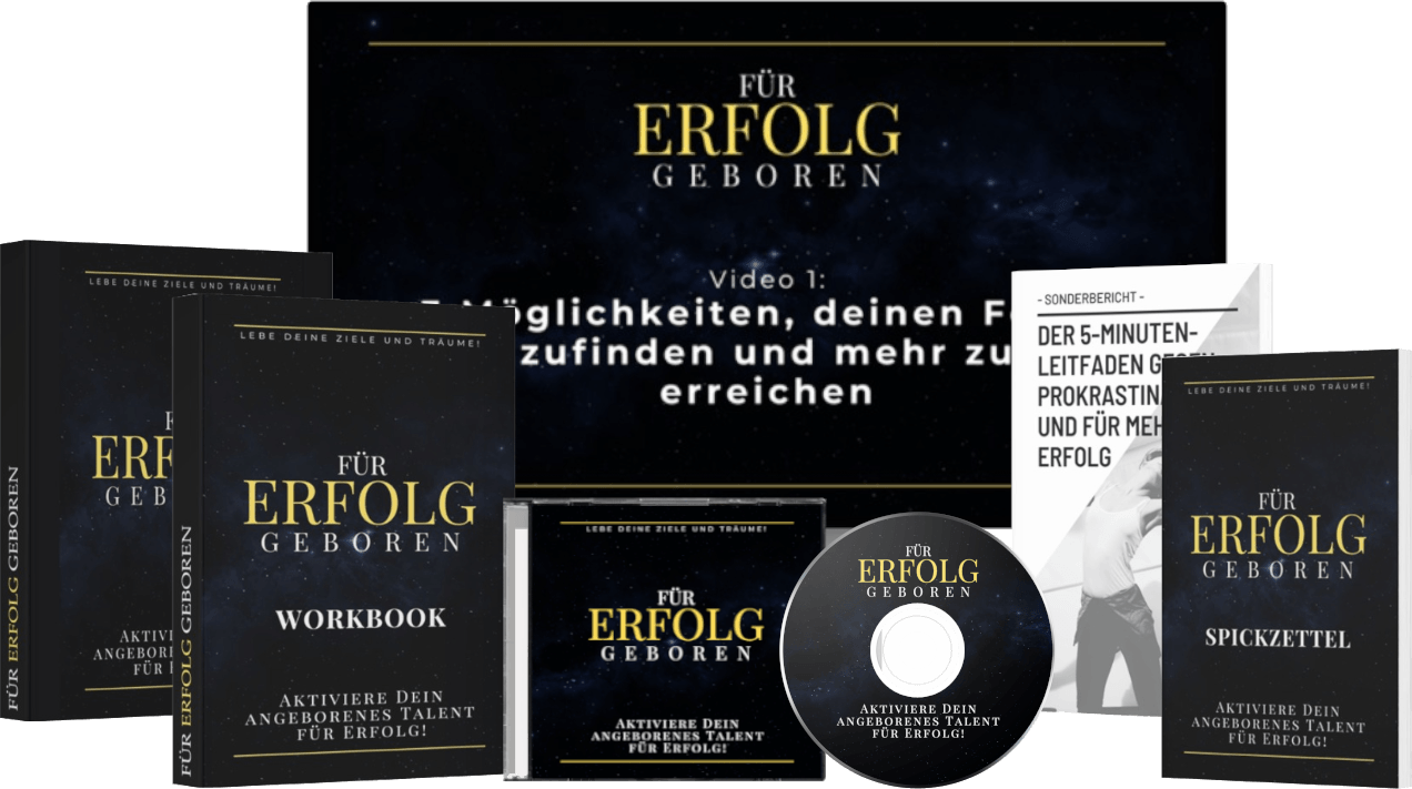 Für Erfolg geboren