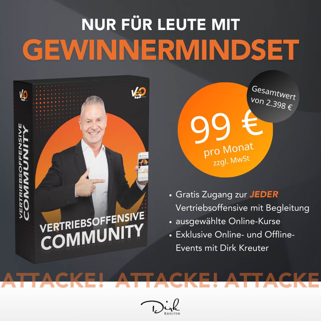 Vertriebsoffensive Community