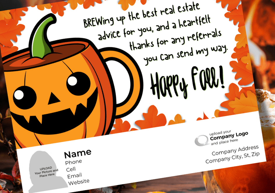 Pumpkin Fall Brew Pop-By Gift Idea