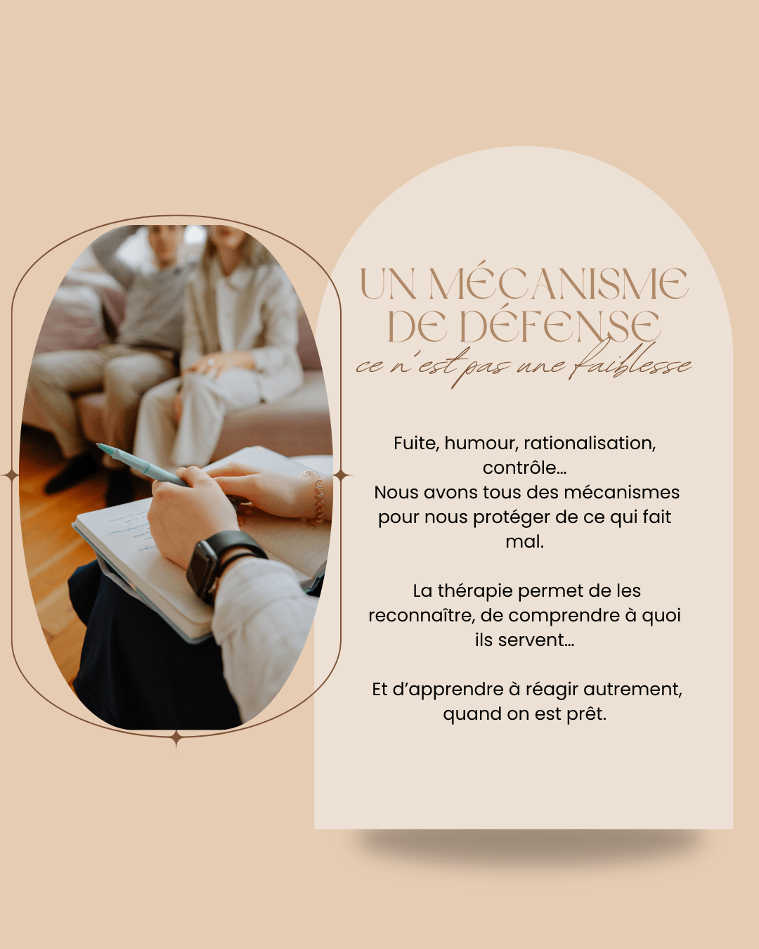 Exemple de publication pour psychothérapeute