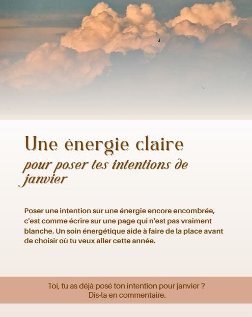 Exemple Calme Janvier