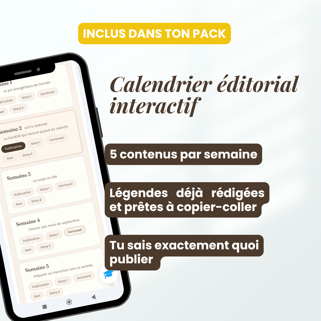 Calendrier interactif