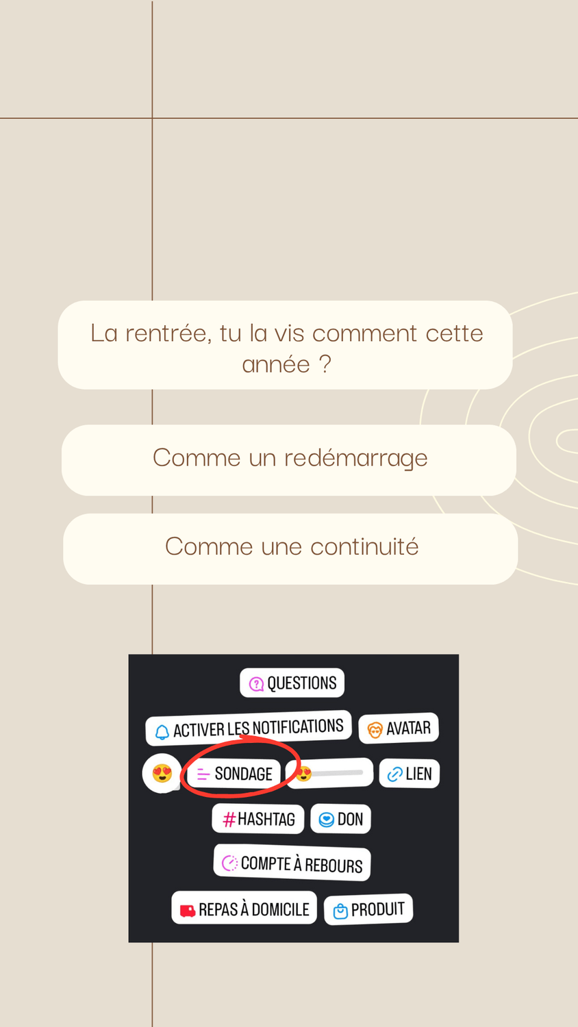 Story sondage