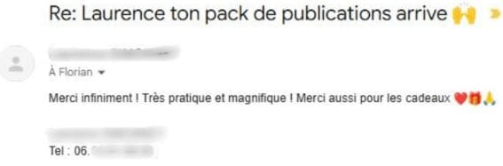 Avis de Laurence