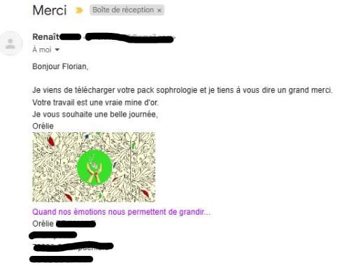 Avis d'une sophrologue