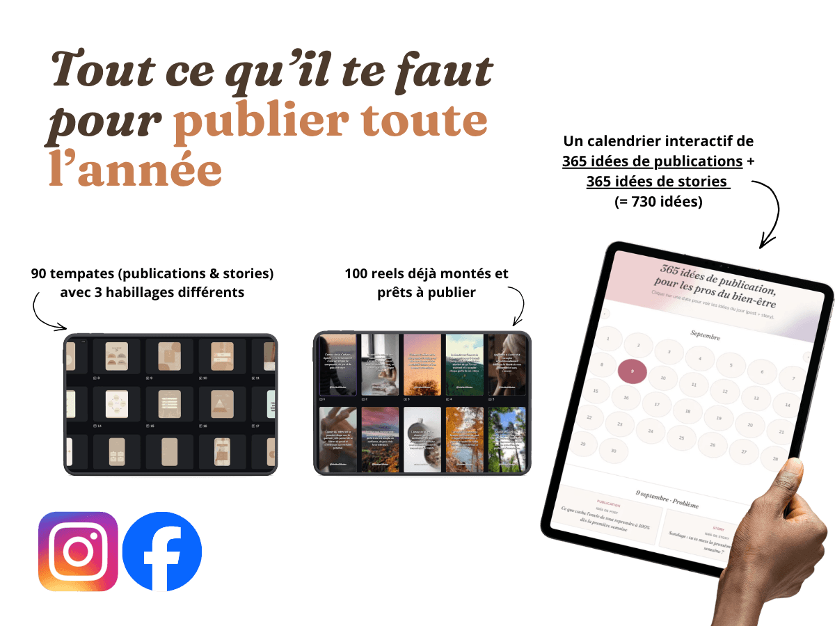 Le calendrier de 730 idées