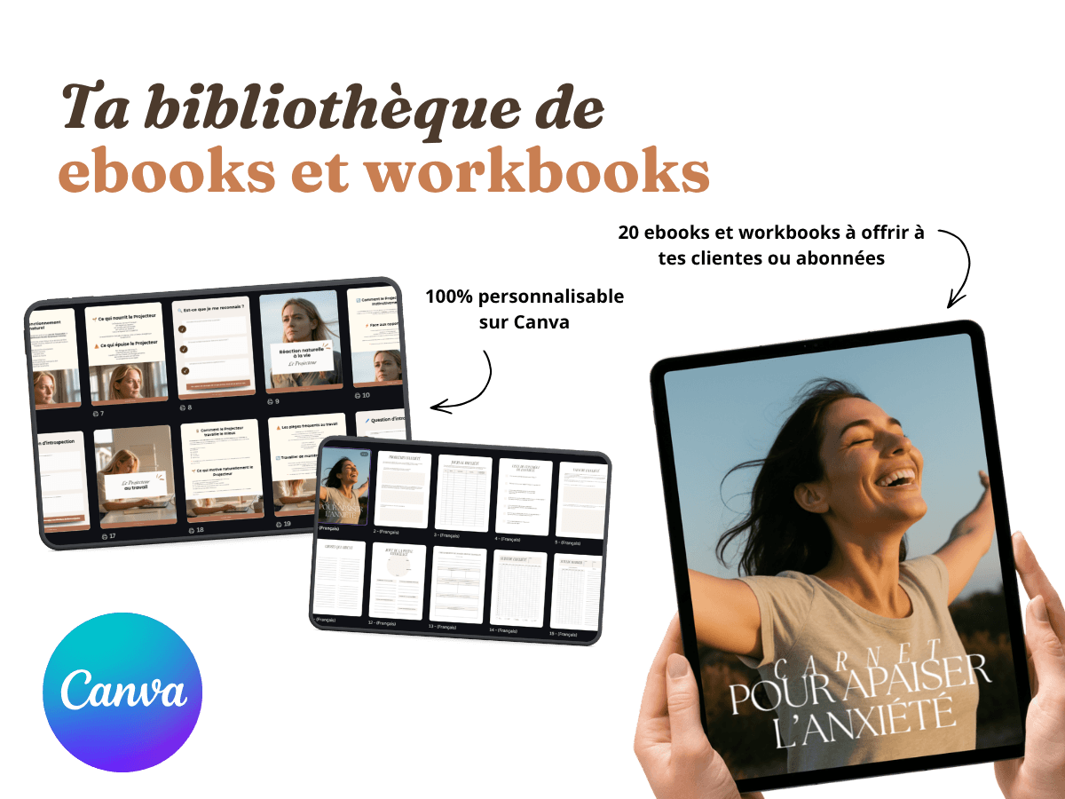 Ta bibliothèque de workbooks et ebooks