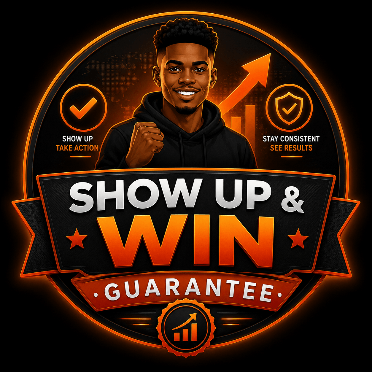 Show Up and Win guarantee