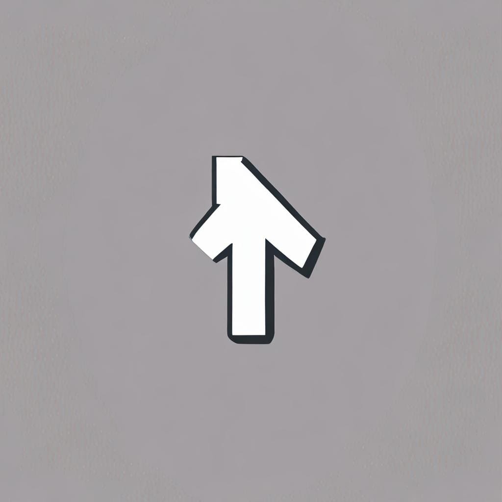 arrow up icon