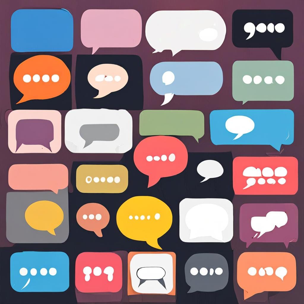 chat bubble icon
