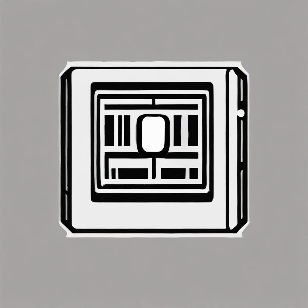 single ticket icon