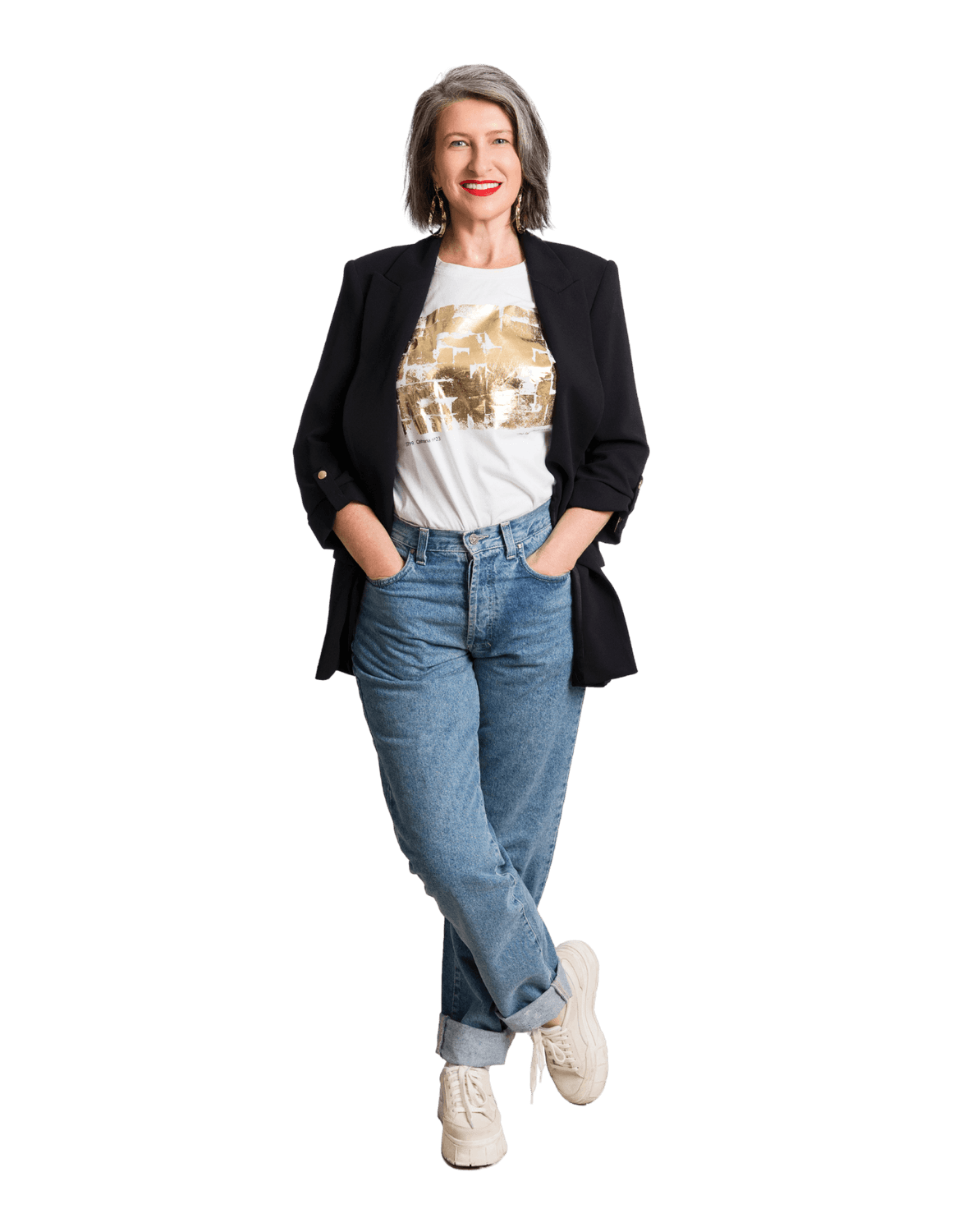 Confident formidable woman embracing her next chapter, enjoying to breaking free from the 9-5