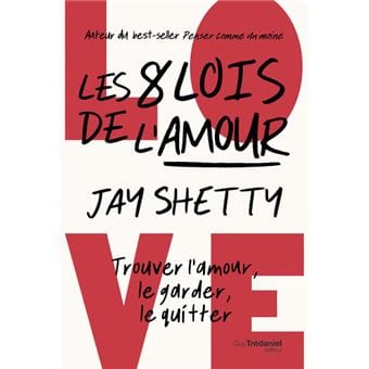 Couverture : Les 8 lois de l'amour, Jay Shetty