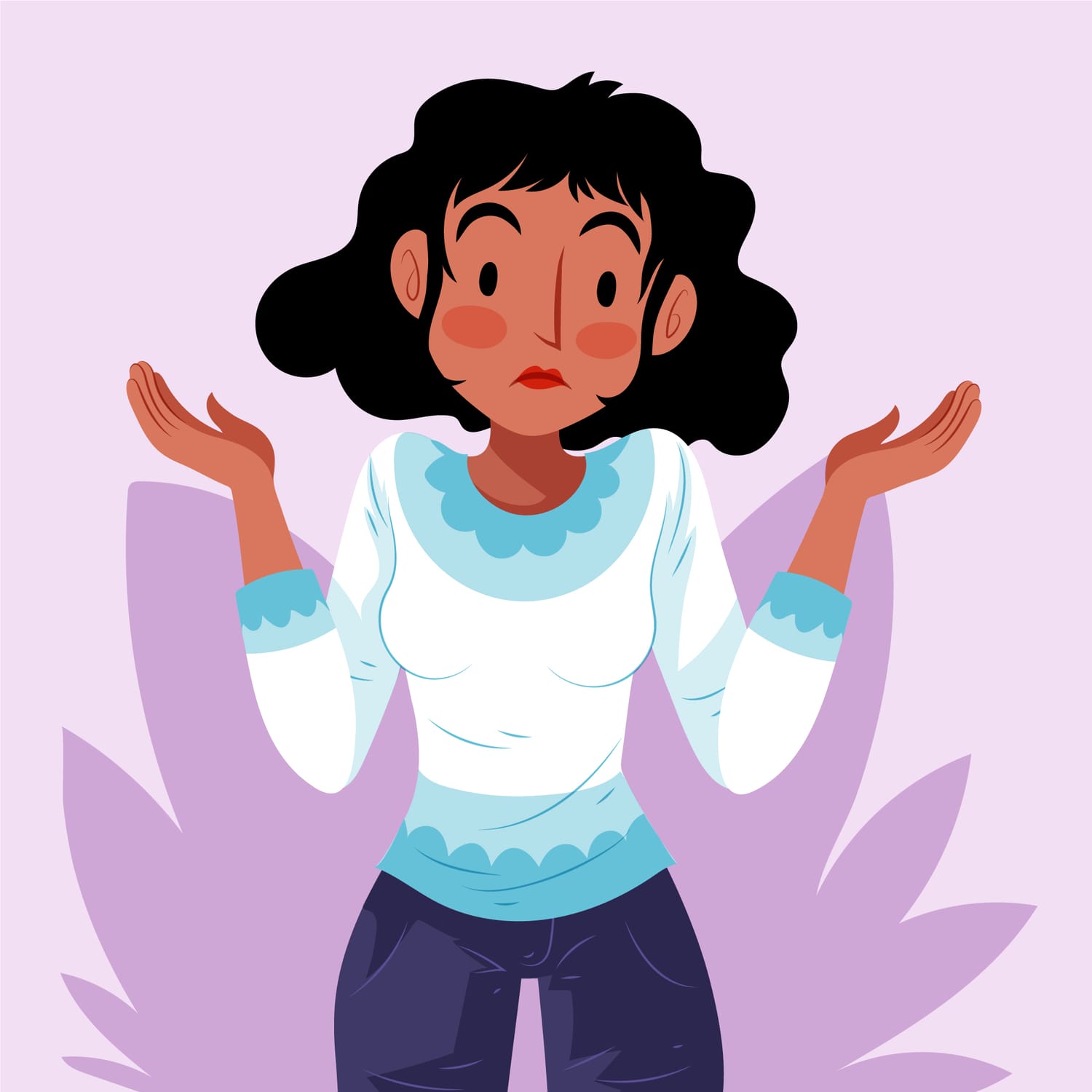 Illustration profil anxieux
