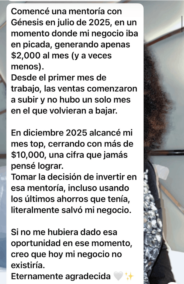 Testimonio Jessica