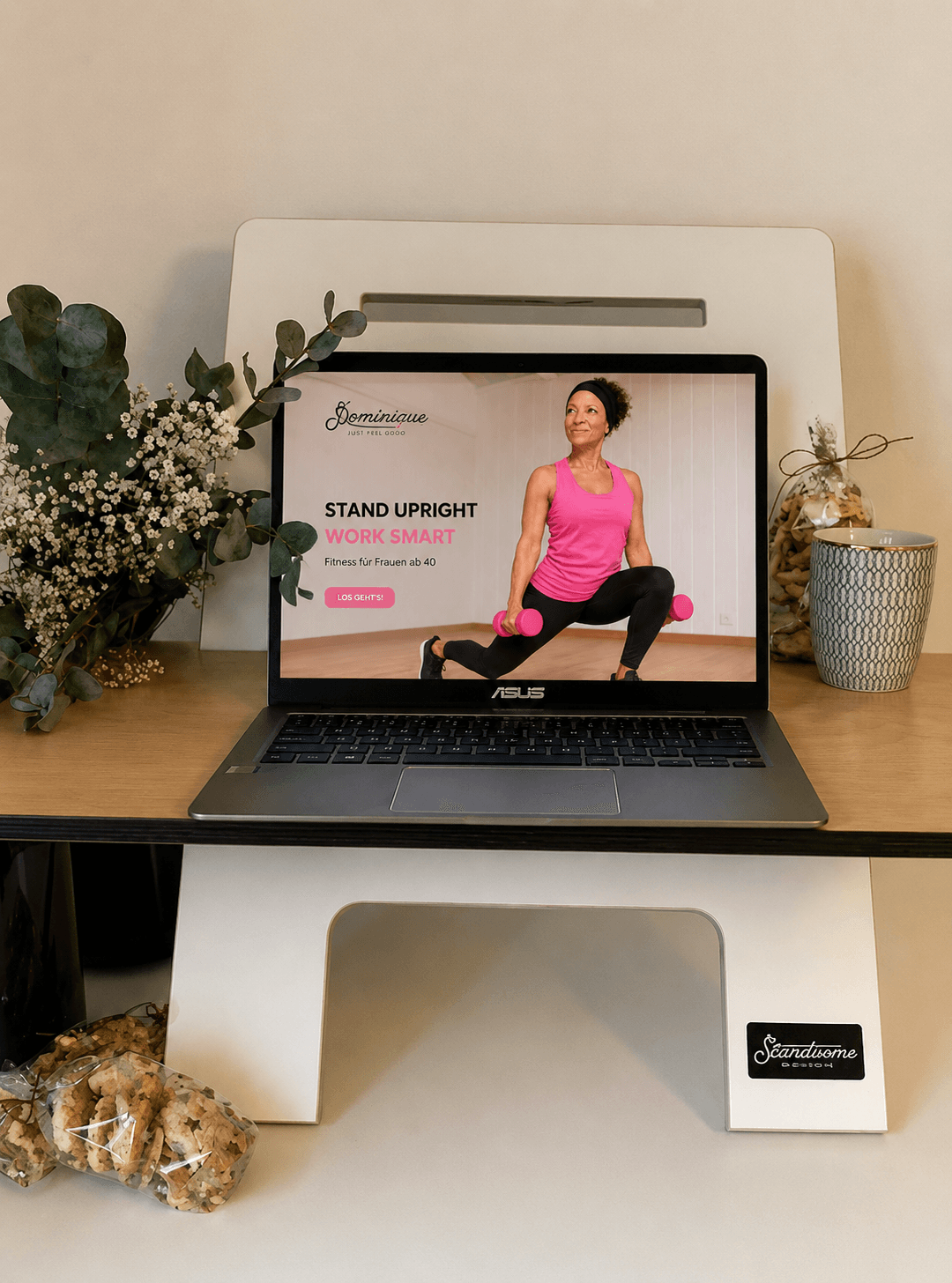 Training mit Dominique im Strong Woman Club