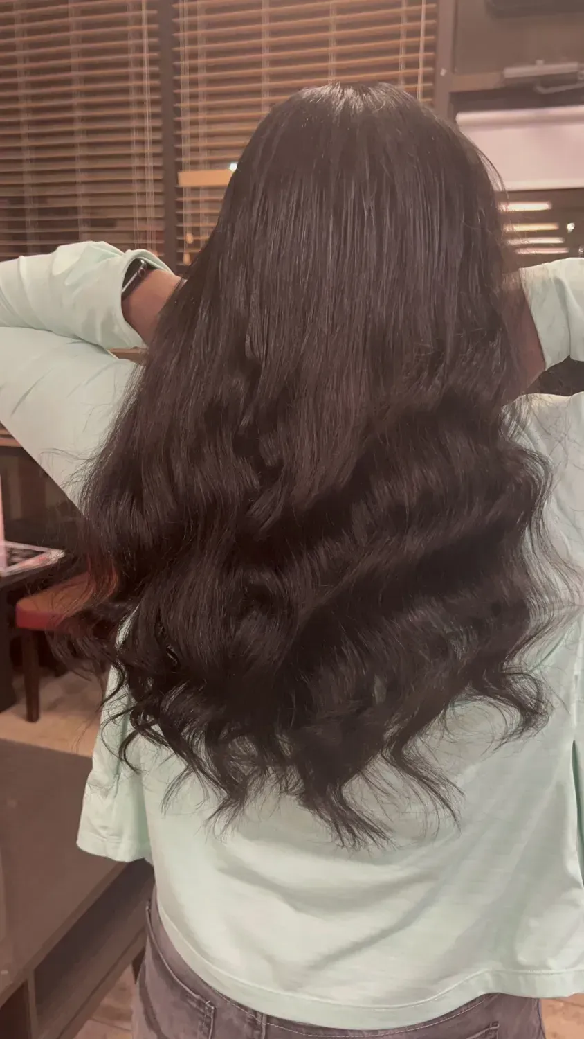 women with hair extensions by sid from hair growth and extensions head spa in oklahoma