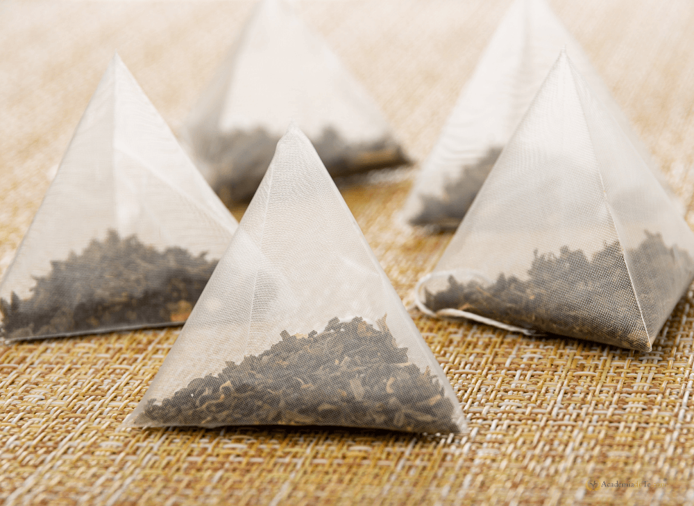 pirámides de té