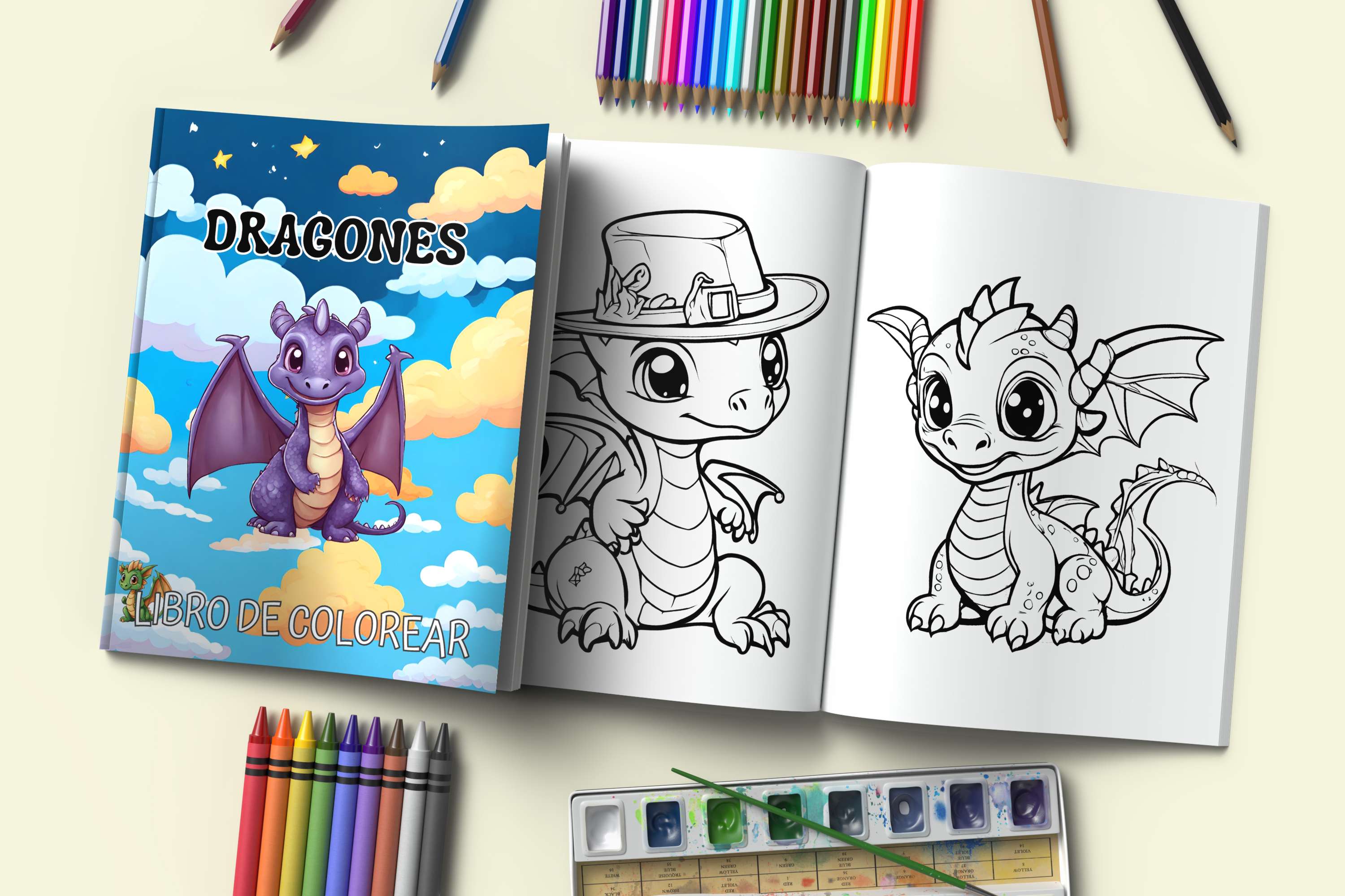Libros colorear