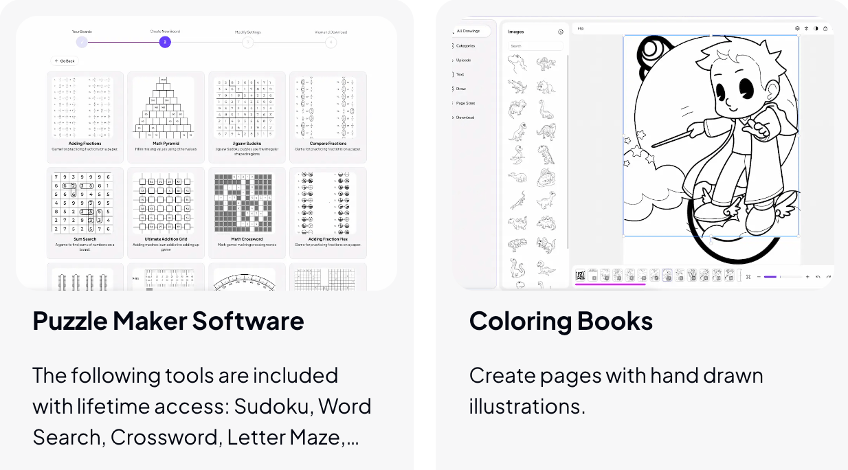 Activity & Puzzle Book Creation Tools by Self Publishing Titans