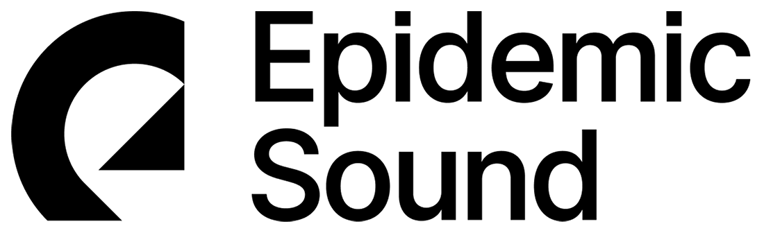 Epidemic Sound logo — royalty-free music and sound effects for video creators and content producers