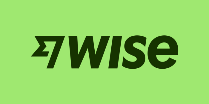 Wise logo — multi‑currency account with USD interest feature and cross‑border transfers